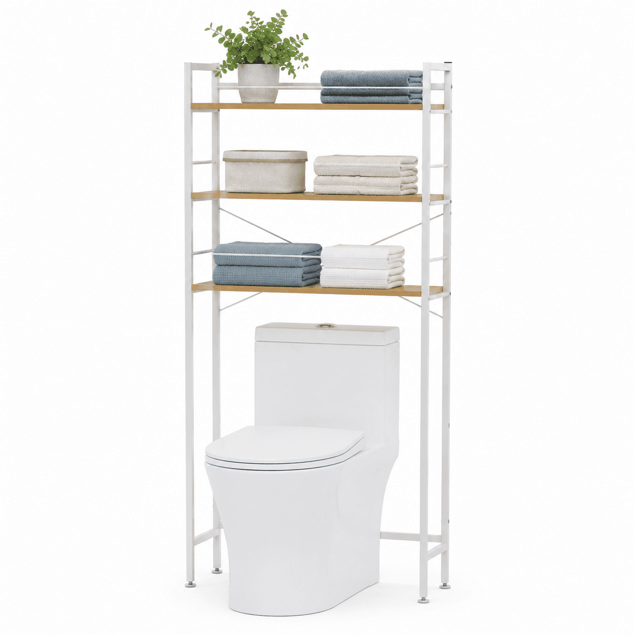 Over-Toilet 3-Tier Storage Shelf